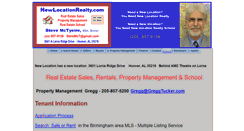 Desktop Screenshot of newlocationrealty.com